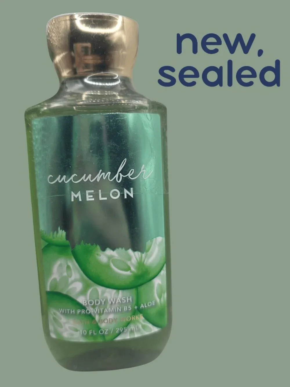 New Sealed Bath & Body Works Cucumber Melon Body Wash 10oz